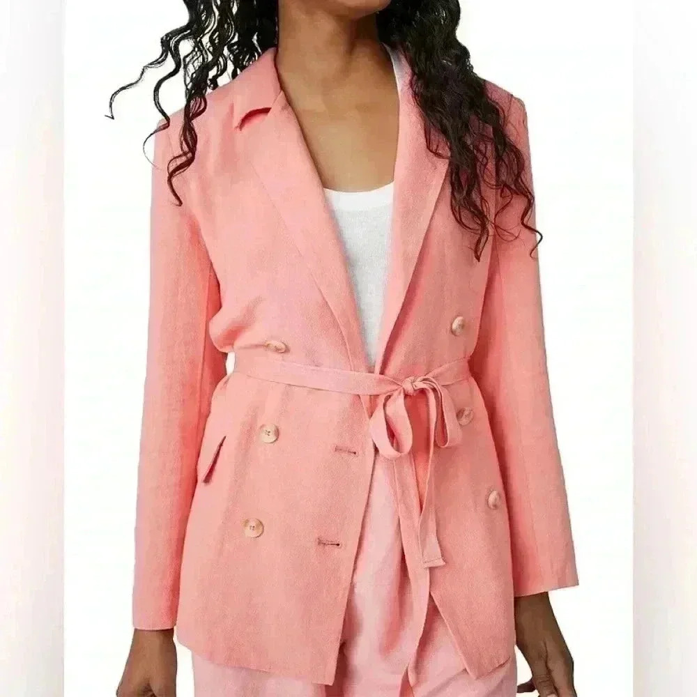 Free People Double Breasted Olivia Blazer